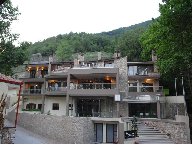 Nymfes Hotel Káto Loutrákion エクステリア 写真
