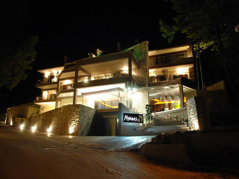Nymfes Hotel Káto Loutrákion エクステリア 写真
